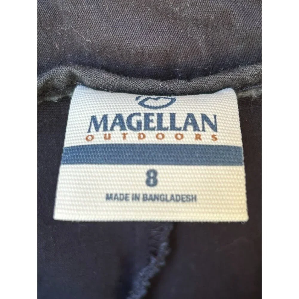 Magellan‎ Outdoors Black 4 pocket Cotton/Spandex Womens 4